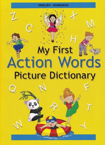 Cover image for English-Romanian - My First Action Words Picture Dictionary 2022