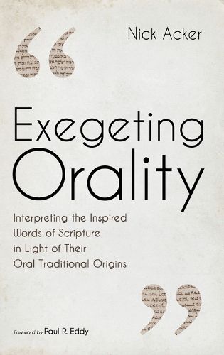 Exegeting Orality