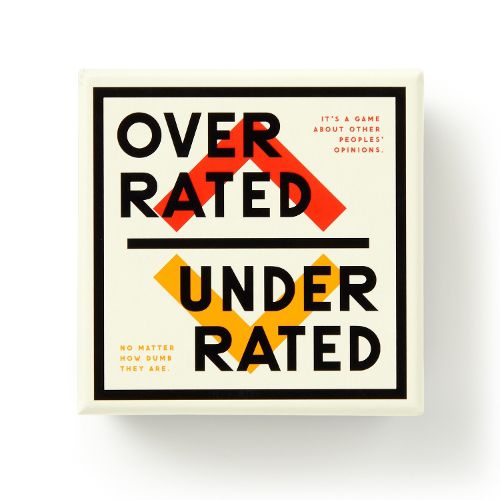 Cover image for Overrated / Underrated Social Game
