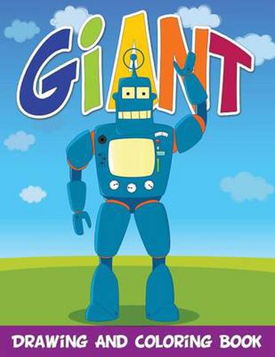 Cover image for Giant Drawing and Coloring Book