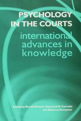 Cover image for Psychology in the Courts