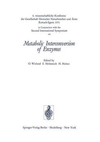 Metabolic Interconversion of Enzymes