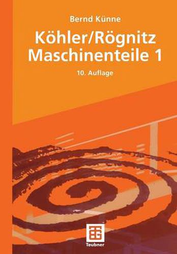 Cover image for Koehler/Roegnitz Maschinenteile 1