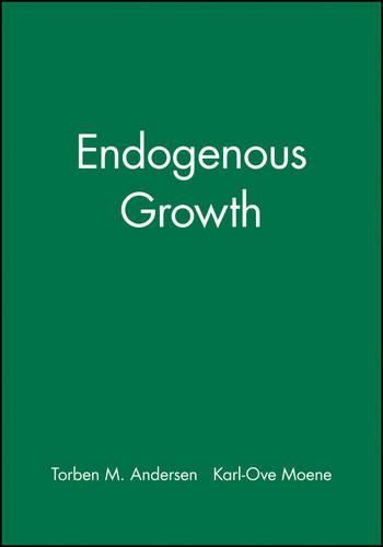 Cover image for Endogenous Growth