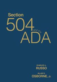 Cover image for Section 504 and the ADA