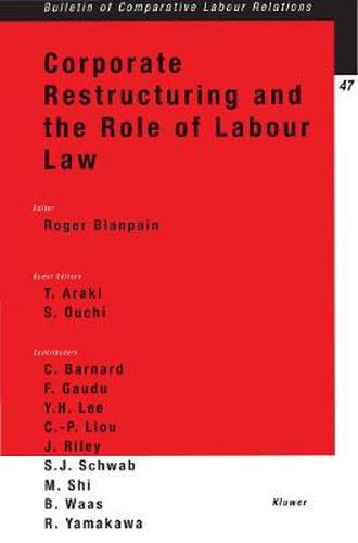 Cover image for Corporate Restructuring and the Role of Labour Law