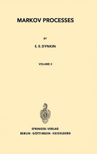 Cover image for Markov Processes: Volume II