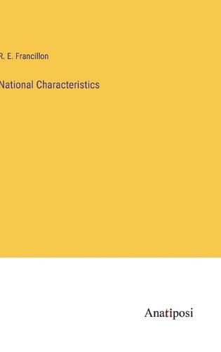 Cover image for National Characteristics