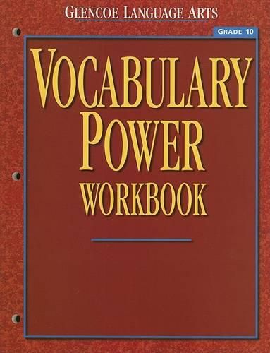 Cover image for Glencoe Language Arts Vocabulary Power Workbook Grade 10