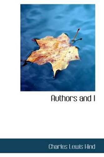 Cover image for Authors and I