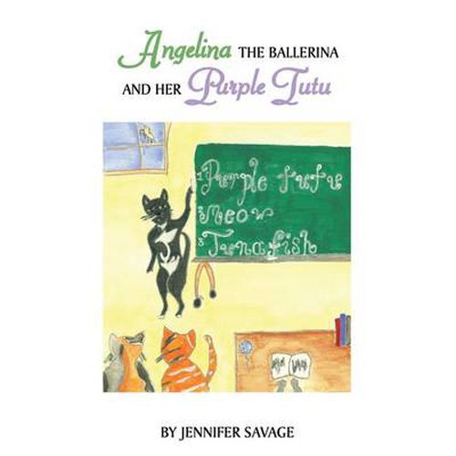 Cover image for Angelina the Ballerina and Her Purple Tutu