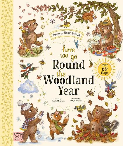 Cover image for Brown Bear Wood: Here We Go Round the Woodland Year