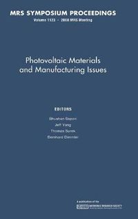 Cover image for Photovoltaic Materials and Manufacturing Issues: Volume 1123