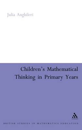 Cover image for Children's Mathematical Thinking in Primary Years