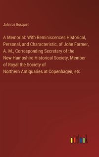 Cover image for A Memorial