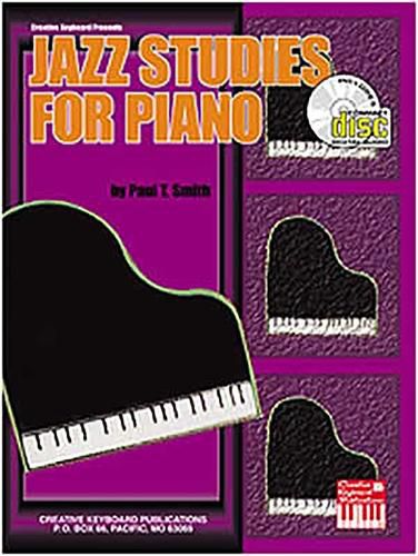 Cover image for Jazz Studies For Piano Book/Cd Set