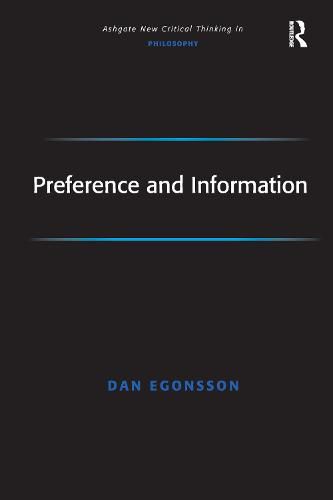 Cover image for Preference and Information