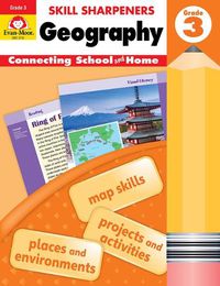 Cover image for Skill Sharpeners: Geography, Grade 3 Workbook