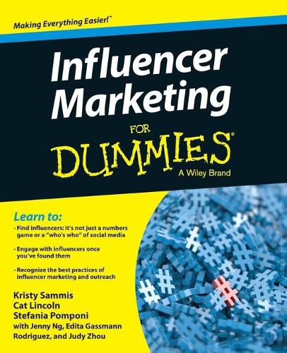 Cover image for Influencer Marketing For Dummies