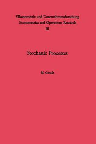 Stochastic Processes