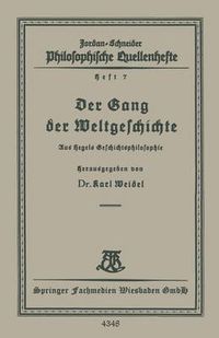 Cover image for Der Gang Der Weltgeschichte: Aus Hegels Geschichtsphilosophie