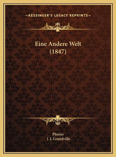 Cover image for Eine Andere Welt (1847) Eine Andere Welt (1847)