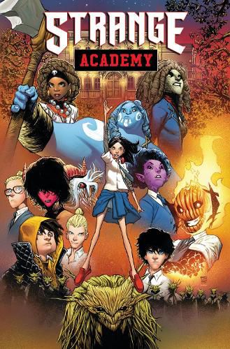 STRANGE ACADEMY OMNIBUS HUMBERTO RAMOS COVER