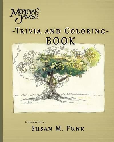 Cover image for Meridian James: Trivia and Coloring Book