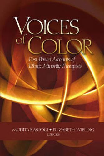 Cover image for Voices of Color: First-person Accounts of Ethnic Minority Therapists