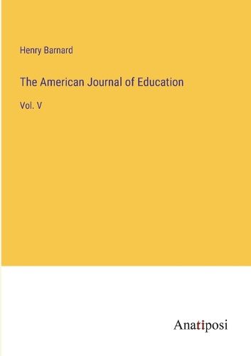Cover image for The American Journal of Education