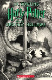 Cover image for Harry Potter and the Deathly Hallows (Brian Selznick Cover Edition)