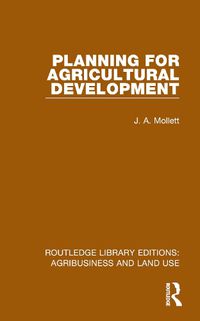 Cover image for Planning for Agricultural Development