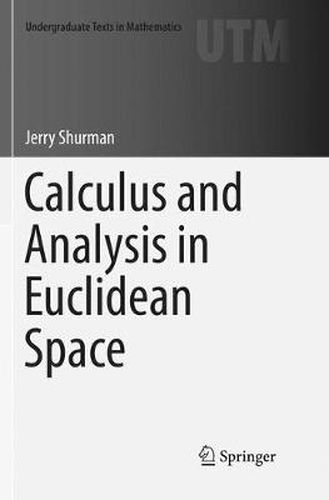 Cover image for Calculus and Analysis in Euclidean Space