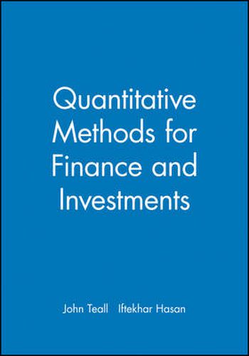 Cover image for Quantitative Methods for Finance and Investments