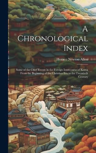 Cover image for A Chronological Index