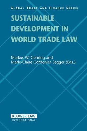 Cover image for Sustainable Development in World Trade Law