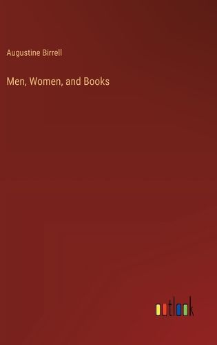 Cover image for Men, Women, and Books