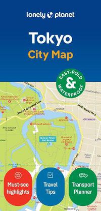 Cover image for Lonely Planet Tokyo City Map