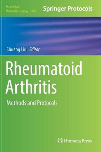 Cover image for Rheumatoid Arthritis: Methods and Protocols