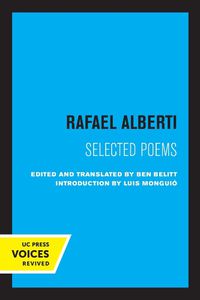 Cover image for Rafael Alberti: Selected Poems