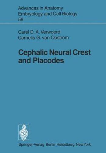 Cover image for Cephalic Neural Crest and Placodes