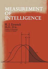 Cover image for The Measurement of Intelligence