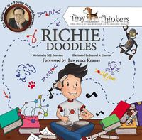 Cover image for Richie Doodles: The Brilliance of a Young Richard Feynman