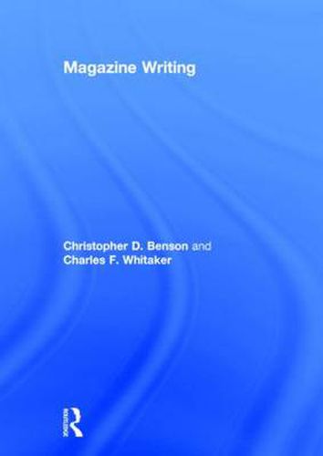 Cover image for Magazine Writing