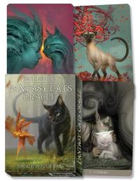 Cover image for Barbieri Fantasy Cats Oracle