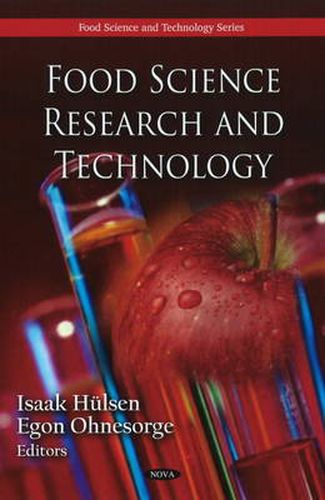 Cover image for Food Science Research & Technology