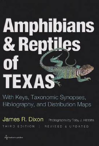 Cover image for Amphibians and Reptiles of Texas: With Keys, Taxonomic Synopses, Bibliography, and Distribution Maps
