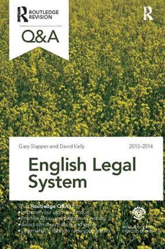 Cover image for Q&A English Legal System 2013-2014