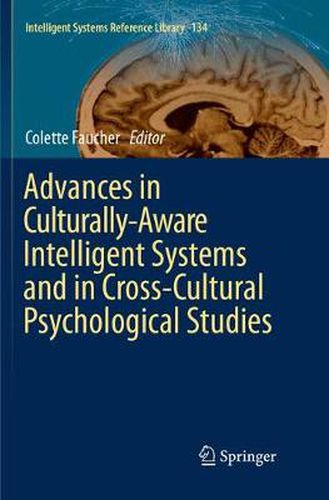 Cover image for Advances in Culturally-Aware Intelligent Systems and in Cross-Cultural Psychological Studies