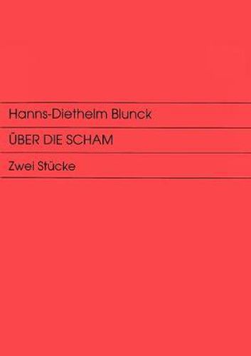 Cover image for UEber die Scham